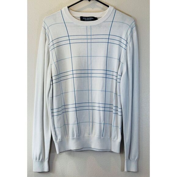 Brooks Brothers Country Club Silk Blend Classic Aragon Sweater Medium Men's - Picture 1 of 8